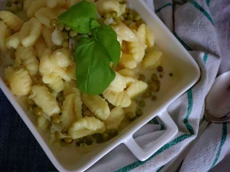 Gnocchi s kokosovou smetanou