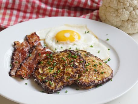 Květákové placičky (hash brown)