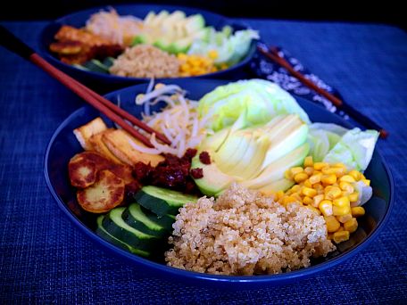 Buddha bowl s quinoou