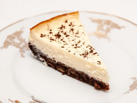 Tmavý cheesecake