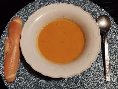 Smetanová dýňová polévka