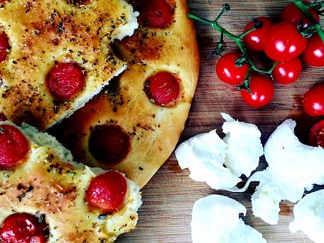 Jednoduchá focaccia