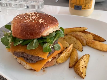 Domácí hamburger