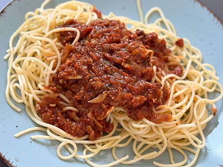 Špagety Amatriciana