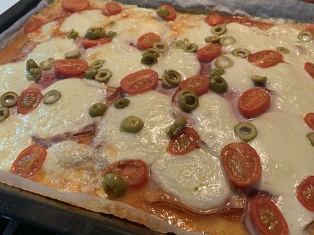 Cuketová pizza