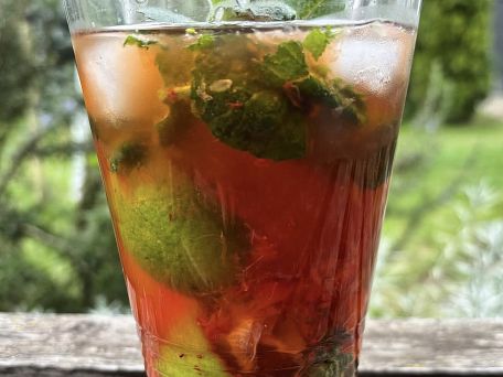 Jahodové mojito