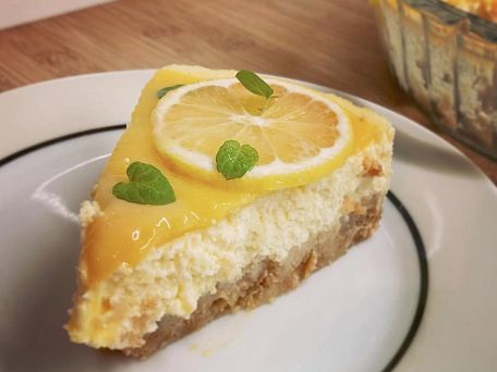 Citronový cheesecake s lemon curd