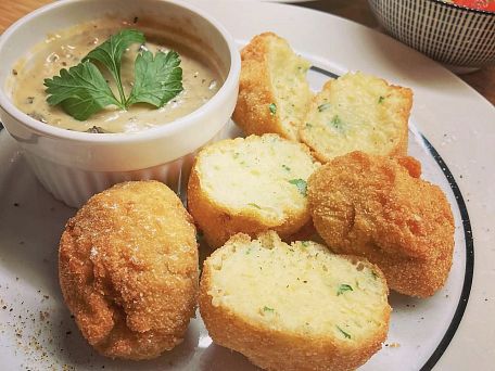 Bramborové krokety s parmazánem