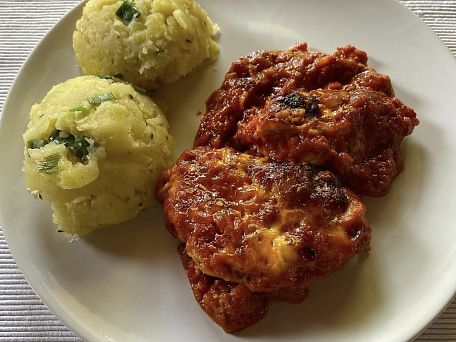 Zapečená kuřecí prsa po italsku