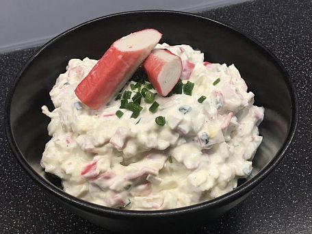 Pomazánka ze surimi a tvarohu